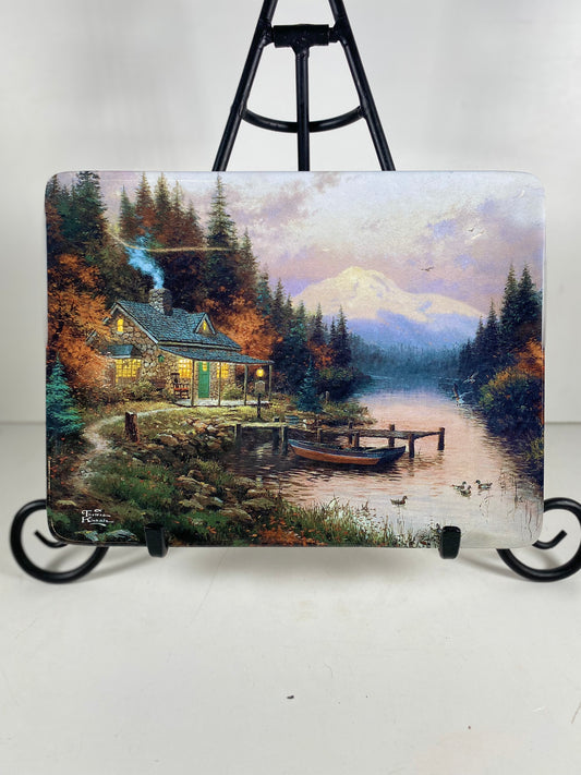 Autumn Serenity by Thomas Kinkade - Bradford Exchange Plate - #20266