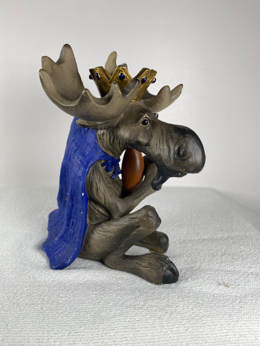 Big Sky Carvers Moose by Phyllis Driscoll - Crown, Cape, and Vase Figurine #20277